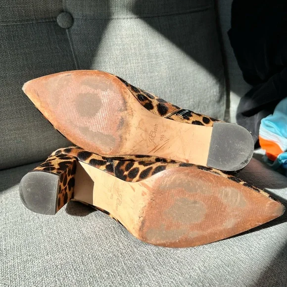 J. Crew Sadie boots in Leopard Calf Hair - Picture 8 of 8